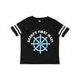 thumbnail image 1 of Inktastic Daddy's First Mate Sailing Nautical Boys Toddler T-Shirt, 1 of 5