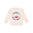 thumbnail image 1 of Inktastic Daddy's First Mate Toddler Sweatshirt, 1 of 4