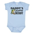 thumbnail image 1 of Inktastic Daddy's Fishing Buddy Boys Baby Bodysuit, 1 of 5