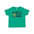 thumbnail image 1 of Inktastic Daddy's Fishing Buddy Boys Baby T-Shirt, 1 of 5
