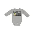 thumbnail image 1 of Inktastic Daddy's Fishing Buddy Boys Long Sleeve Baby Bodysuit, 1 of 5