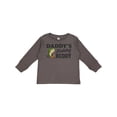 thumbnail image 1 of Inktastic Daddy's Fishing Buddy Boys Long Sleeve Toddler T-Shirt, 1 of 5