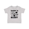 thumbnail image 1 of Inktastic Daddy's Fishing Buddy Boys or Girls Baby T-Shirt, 1 of 5