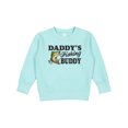 thumbnail image 1 of Inktastic Daddy's Fishing Buddy Toddler Sweatshirt, 1 of 4