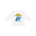 thumbnail image 1 of Inktastic Daddy's Fishing Buddy (blue) Boys or Girls Long Sleeve Toddler T-Shirt, 1 of 5