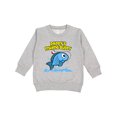 thumbnail image 1 of Inktastic Daddy's Fishing Buddy (blue) Toddler Sweatshirt, 1 of 4