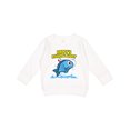 thumbnail image 1 of Inktastic Daddy's Fishing Buddy (blue) Toddler Sweatshirt, 1 of 4