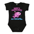 thumbnail image 1 of Inktastic Daddy's Fishing Buddy (pink) Boys or Girls Baby Bodysuit, 1 of 5