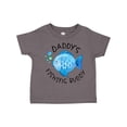 thumbnail image 1 of Inktastic Daddy's Fishing Buddy with Cute Blue Fish Boys or Girls Toddler T-Shirt, 1 of 5