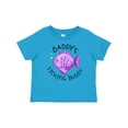 thumbnail image 1 of Inktastic Daddy's Fishing Buddy with Cute Purple Fish Boys or Girls Baby T-Shirt, 1 of 5