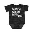 thumbnail image 1 of Inktastic Daddy's Gaming Buddy with Controller Boys or Girls Baby Bodysuit, 1 of 5
