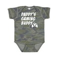 thumbnail image 1 of Inktastic Daddy's Gaming Buddy with Controller Boys or Girls Baby Bodysuit, 1 of 5