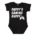 thumbnail image 1 of Inktastic Daddy's Gaming Buddy with Controller Boys or Girls Baby Bodysuit, 1 of 5