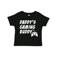 thumbnail image 1 of Inktastic Daddy's Gaming Buddy with Controller Boys or Girls Toddler T-Shirt, 1 of 5