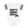 thumbnail image 1 of Inktastic Daddy's Gaming Buddy with Controller Gift Baby Boy or Baby Girl Bodysuit, 1 of 4