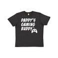 thumbnail image 1 of Inktastic Daddy's Gaming Buddy with Controller Youth T-Shirt, 1 of 5