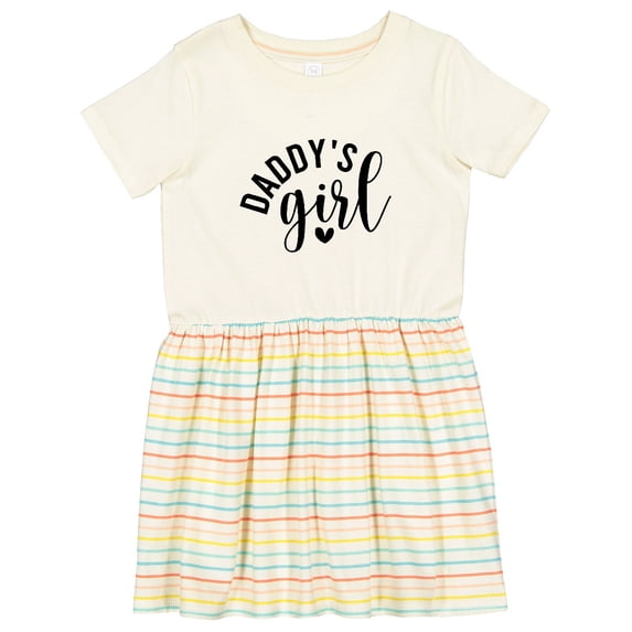 Inktastic Daddy's Girl Girls Toddler Dress