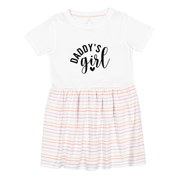 Inktastic Daddy's Girl Girls Toddler Dress