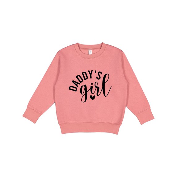 Inktastic Daddy's Girl Toddler Sweatshirt