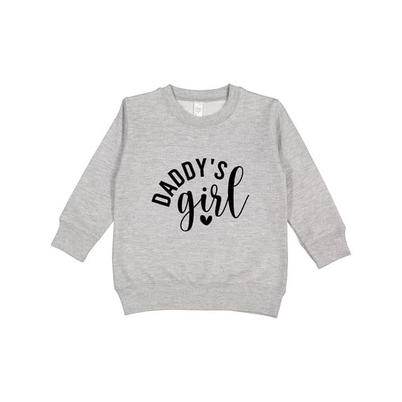 Inktastic Daddy's Girl Toddler Sweatshirt