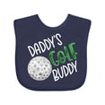 thumbnail image 1 of Inktastic Daddy's Golf Buddy with Golf Ball Boys or Girls Baby Bib, 1 of 4
