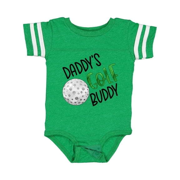 Inktastic Daddy's Golf Buddy with Golf Ball Boys or Girls Baby Bodysuit