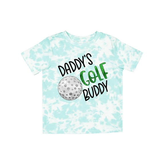 Inktastic Daddy's Golf Buddy with Golf Ball Boys or Girls Toddler T-Shirt