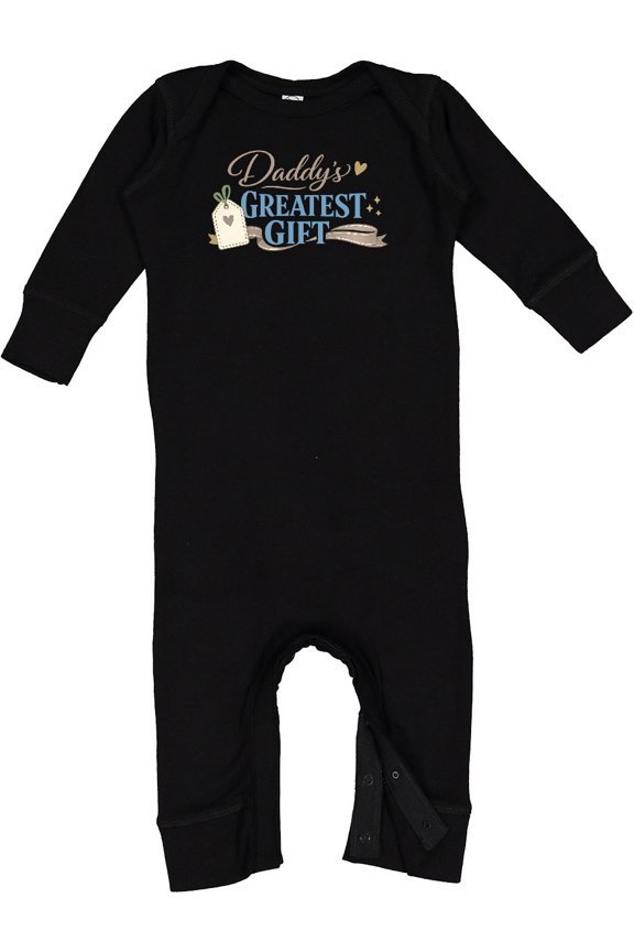 Daddy's Greatest Baby Romper Coveralls