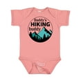 thumbnail image 1 of Inktastic Daddy's Hiking Buddy with Mountains and Trees Boys or Girls Baby Bodysuit, 1 of 5