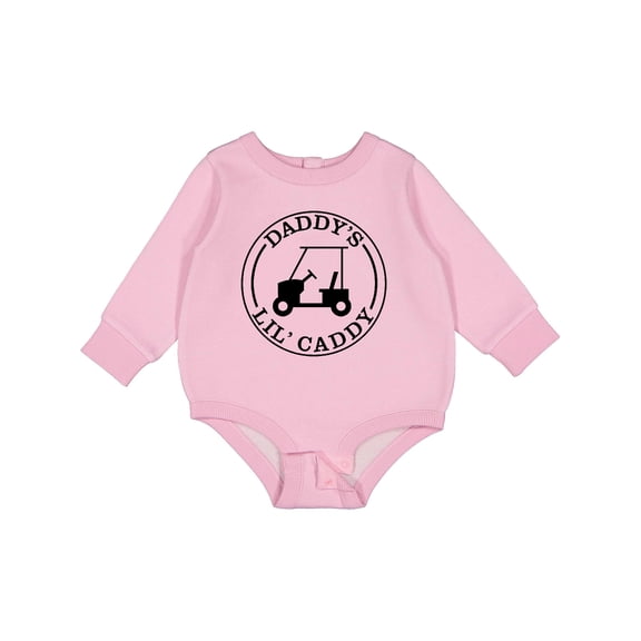 Inktastic Daddy's Lil Caddy Baby Fleece Bodysuit