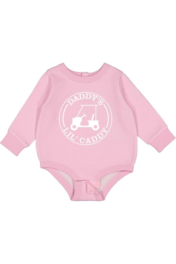 Daddy's Lil Caddy Baby Fleece Bodysuit