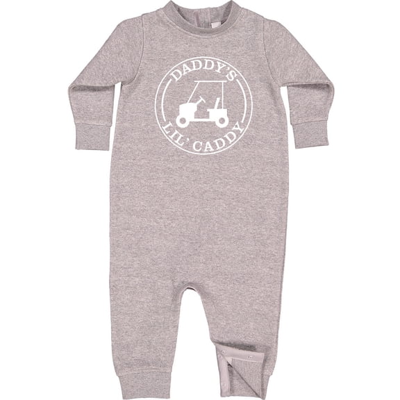 Inktastic Daddy's Lil Caddy Baby Fleece Romper