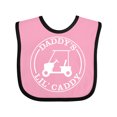 thumbnail image 1 of Inktastic Daddy's Lil Caddy Boys or Girls Baby Bib, 1 of 4