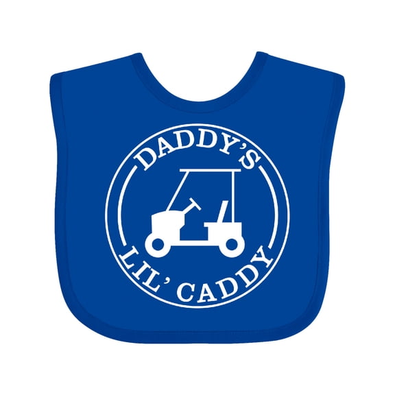 Inktastic Daddy's Lil Caddy Boys or Girls Baby Bib