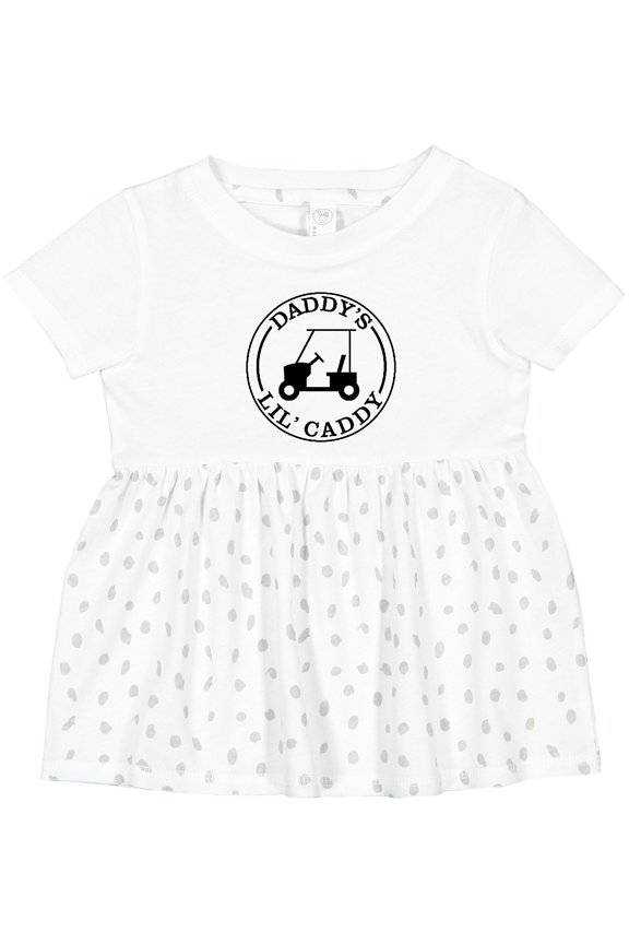 Daddy's Lil Caddy Girls Baby Dress