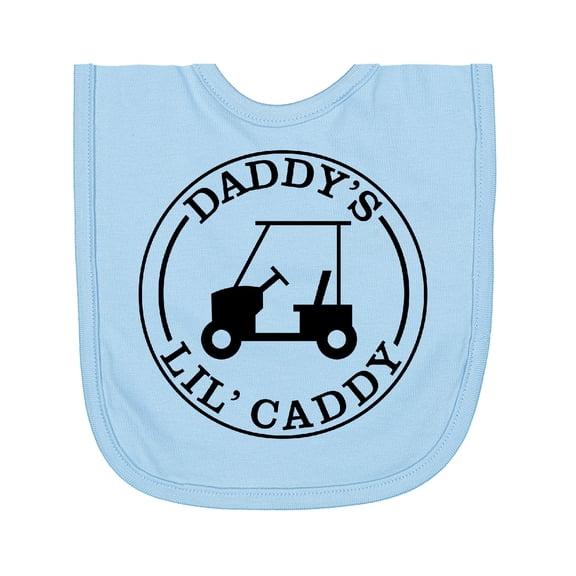 Inktastic Daddy's Lil Caddy Newborn Bib
