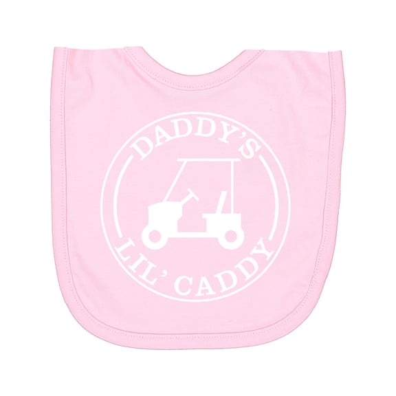 Inktastic Daddy's Lil Caddy Newborn Bib