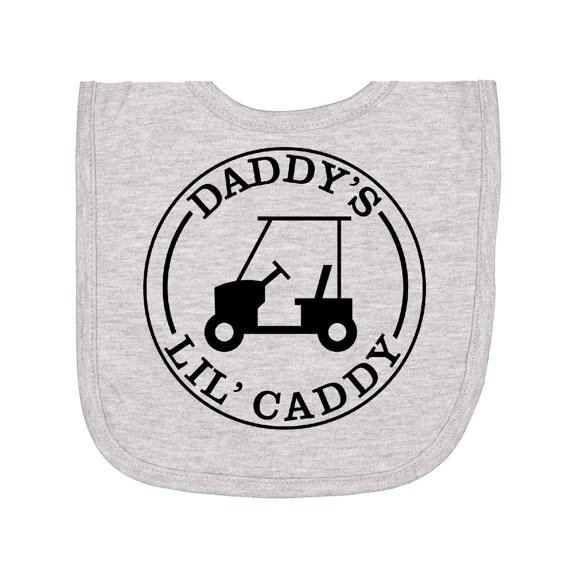 Inktastic Daddy's Lil Caddy Newborn Bib