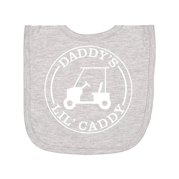 Inktastic Daddy's Lil Caddy Newborn Bib