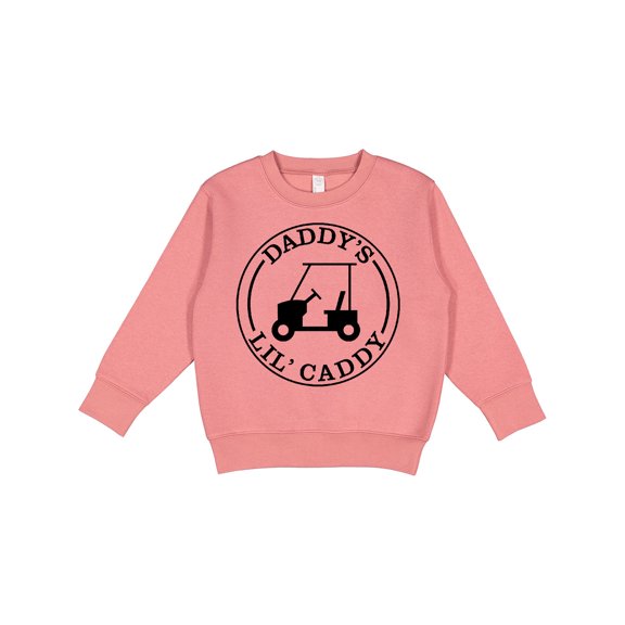 Inktastic Daddy's Lil Caddy Toddler Sweatshirt