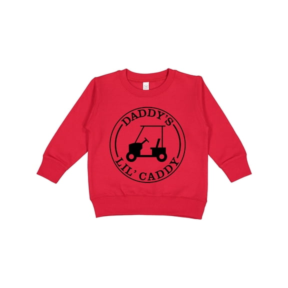 Inktastic Daddy's Lil Caddy Toddler Sweatshirt