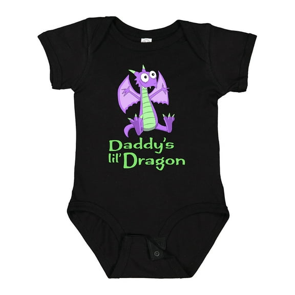 Inktastic Daddy's Lil' Dragon Boys or Girls Baby Bodysuit