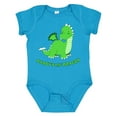 thumbnail image 1 of Inktastic Daddy's Lil' Dragon Cute Green Dragon Boys or Girls Baby Bodysuit, 1 of 5