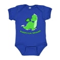thumbnail image 1 of Inktastic Daddy's Lil' Dragon Cute Green Dragon Boys or Girls Baby Bodysuit, 1 of 5