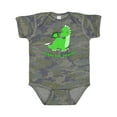 thumbnail image 1 of Inktastic Daddy's Lil' Dragon Cute Green Dragon Boys or Girls Baby Bodysuit, 1 of 5