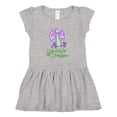 thumbnail image 1 of Inktastic Daddy's Lil' Dragon Girls Toddler Dress, 1 of 5