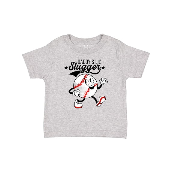 Inktastic Daddy's Lil' Slugger Boys or Girls Baby T-Shirt