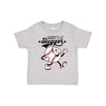 thumbnail image 1 of Inktastic Daddy's Lil' Slugger Boys or Girls Toddler T-Shirt, 1 of 5