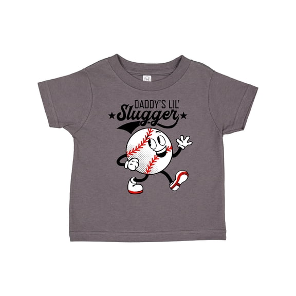 Inktastic Daddy's Lil' Slugger Boys or Girls Toddler T-Shirt