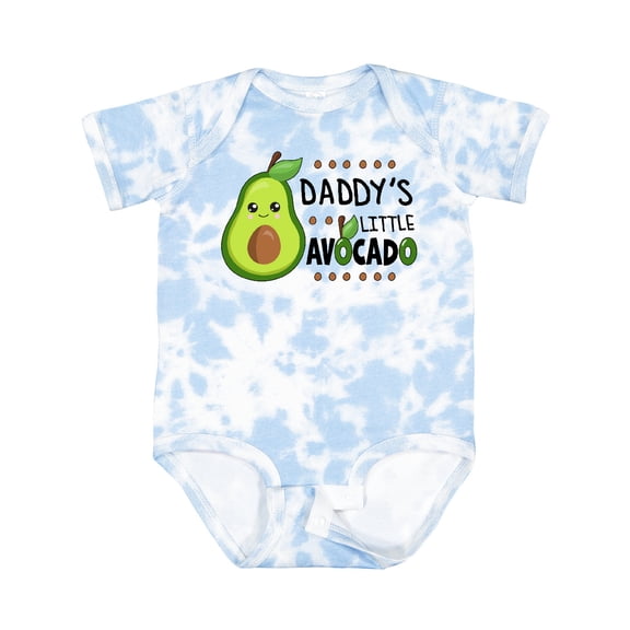 Inktastic Daddy's Little Avocado with Cute Baby Avocado Boys or Girls Baby Bodysuit
